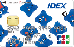 IDEX CLUB POINTカード