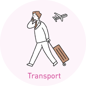 電車やバスのタッチ決済、タクシーの支払いもスマートに。