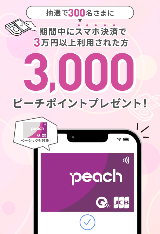 期間中にスマホ決済で30000円以上利用された方